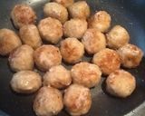 揚げない肉団子の甘酢あん作り方6写真