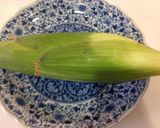 とうもろこしの皮を剥く技作り方1写真