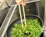 万願寺甘とう塩昆布炒めおにぎらず作り方2写真