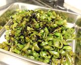 万願寺甘とう塩昆布炒めおにぎらず作り方3写真