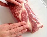 豚塊肉の塩釜作り方4写真