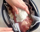 豚塊肉の塩釜作り方6写真