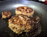 失敗しない♡チーズinハンバーグ作り方4写真