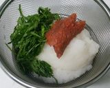 簡単☆豚の梅しそおろし丼作り方1写真