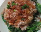 にら＋梅＋薄い豚作り方9写真