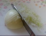 玉ねぎを炒めないハンバーグ赤味噌ソース作り方1写真