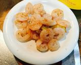 ピーマンとむきエビの炒め作り方4写真