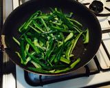 ピーマンとむきエビの炒め作り方6写真