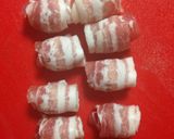 豚バラ肉のトマト巻作り方2写真