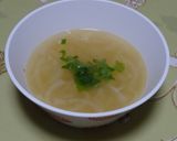 新玉ねぎで和風オニオンスープ作り方6写真