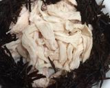 ひじきと茹で鶏のゴマ和え作り方5写真