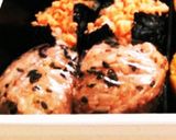 簡単朝食 炊き立てご飯の摘みおにぎり作り方7写真