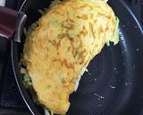 キャベツたっぷり♪お好み焼き風な卵焼き☆作り方3写真