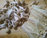 アスパラ ピーマンきのこ挽き肉のピリ辛煮作り方3写真