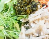 ［夏でもお鍋♪］高菜と牛挽き肉の鍋作り方7写真