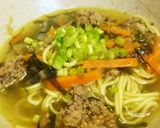 ［夏でもお鍋♪］高菜と牛挽き肉の鍋作り方9写真