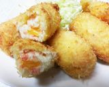 鮭とポテトのチ—ズ入りクリ—ムコロッケ作り方11写真