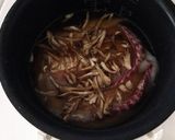 真鯛のアラと舞茸の炊き込みごはん作り方3写真
