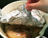 鶏手羽先肉となめこの麺つゆで簡単煮✩作り方3写真