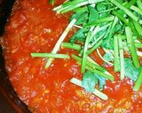 **クレソンとガーキンのトマトパスタ**作り方7写真