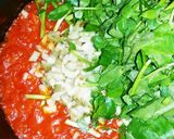 **クレソンとガーキンのトマトパスタ**作り方8写真