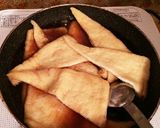 ふつうの油揚げで!三角いなり☆★作り方3写真