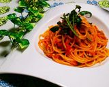 **クレソンとガーキンのトマトパスタ**作り方9写真