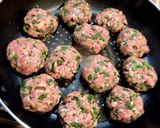 ♡にんにく餃子風肉団子♡お弁当にも！作り方4写真