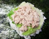 朝ご飯･お弁当にサラダおにぎらず作り方3写真