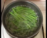 簡単!冷凍インゲンのいり卵作り方1写真