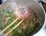 アスパラ ピーマンきのこ挽き肉のピリ辛煮作り方6写真