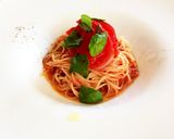 フルーツトマトの冷製パスタ作り方8写真