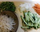 もやしの中華和え香菜(パクチー)添え作り方1写真