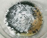 さつまいもと黒ゴマ米粉蒸しパン★もちふわ作り方2写真