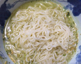 蒸し鶏と野菜の冷やしぶっかけ塩らーめん作り方8写真