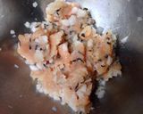 ささみで簡単＊ピーマンの肉詰め味噌焼き作り方2写真