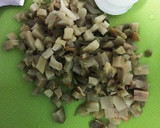 豚こまほうれん草とザーサイの甜麺醤炒め作り方1写真