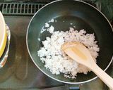 マヨでパラパラ♡しらすと大葉の和風炒飯作り方4写真