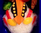 キャラ弁☆ウルトラマン ギンガビクトリー作り方8写真