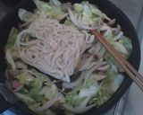 具だくさんの簡単焼きうどん作り方4写真