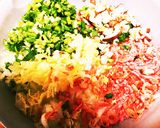 桜エビ入り、簡単ぎょうざ(^^)作り方1写真