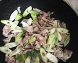豚バラと揚げナスの甘味噌炒め作り方3写真