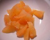 グレープフルーツの酢鶏作り方1写真