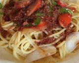 あんかけコンビーフパスタ作り方7写真