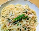 鮭フレークdeサーモンクリームパスタ作り方6写真