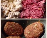 お豆腐が入った和風ハンバーグ作り方3写真