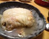 参鶏湯(サムゲタン)風ロール白菜作り方4写真