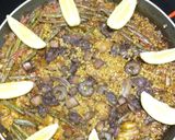 スペイン式炊込みご飯発芽玄米のパエージャ作り方32写真