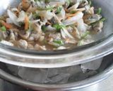 あさりの水煮缶で冷たいスープパスタ♪作り方3写真