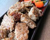 まるで牛肉！節約合挽きサイコロステーキ☆作り方6写真